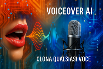 Voiceover AI – Clona Qualsiasi Voce e Dai Vita ai Tuoi Contenuti