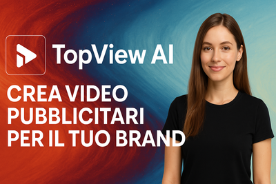 TopView AI: Crea video pubblicitari vincenti per il tuo brand in pochi minuti