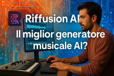 Riffusion AI: Il miglior generatore musicale? Ecco le novità incredibili