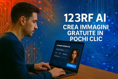 123RF: Generatore di immagini AI gratis e super versatile – ecco come usarlo