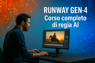Runway Gen-4: il corso completo per creare video AI cinematografici