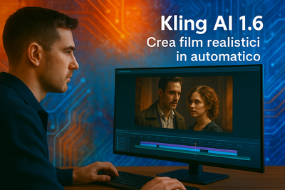 Kling AI 1.6: crea video AI realistici, film completi e cambi outfit in automatico