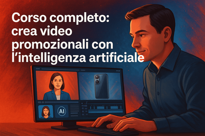 Video promozionali professionali con l’AI: il corso definitivo (gratis!)