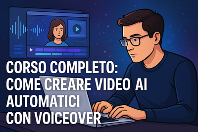 Corso completo: come creare video automatici con voiceover AI (gratis)