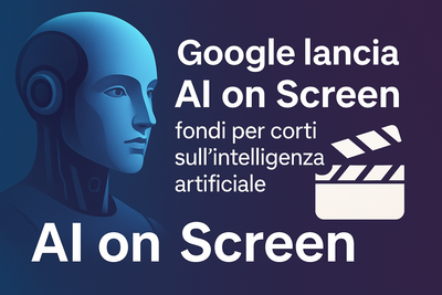 Google lancia “AI on Screen”: fondi per corti cinematografici sull’intelligenza artificiale