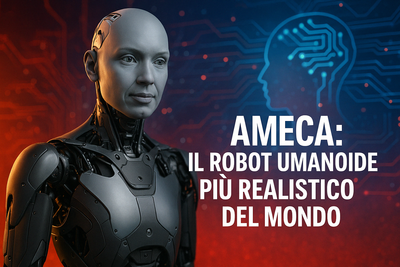 Ameca: il robot umanoide che anticipa il futuro dell'intelligenza artificiale