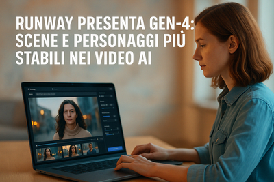 Runway Gen-4: video AI più realistici e coerenti che mai