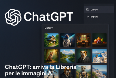 ChatGPT: arriva la Libreria per salvare e gestire le immagini generate con l’AI