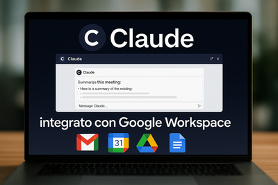 Claude si integra con Google Workspace: l’AI diventa davvero produttiva