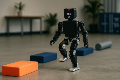 Mini π: il robot bipede che danza e supera ostacoli con l’AI