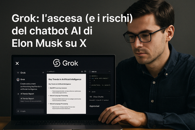 Grok: l’ascesa (e i rischi) del chatbot AI di Elon Musk su X
