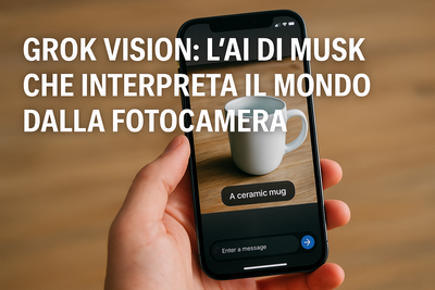 Grok Vision: l’AI di Elon Musk che interpreta il mondo attraverso la fotocamera del tuo smartphone