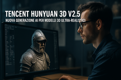 Tencent Hunyuan 3D v2.5: il nuovo modello AI per la generazione 3D ultra-realistica