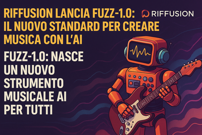 Riffusion lancia FUZZ-1.0: il nuovo standard per creare musica con l’AI