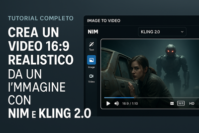 Tutorial completo: crea un filmato realistico 16:9 da un’immagine con NIM e Kling 2.0