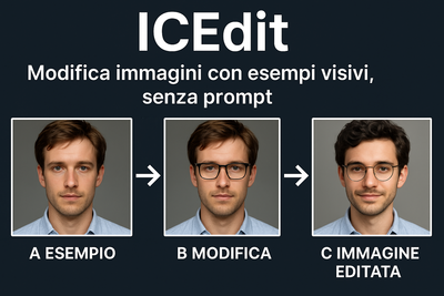 ICEdit: il nuovo strumento AI che modifica le immagini con esempi visivi