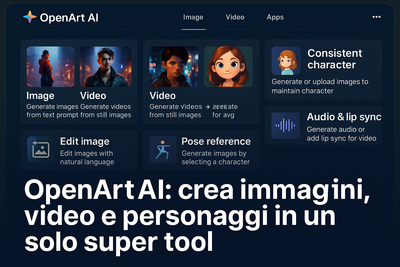 OpenArt AI: crea immagini, video e personaggi in un solo super tool