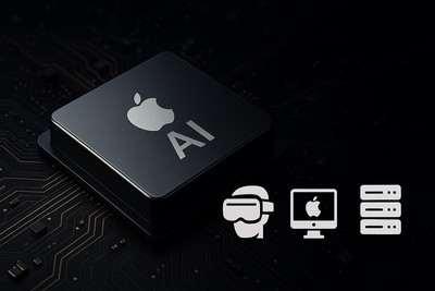 Apple punta sull’AI: arrivano nuovi chip per visori, Mac e server dedicati