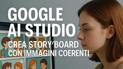 Come creare immagini coerenti per storyboard e video con Google AI Studio