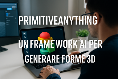PrimitiveAnything: la nuova AI di Tencent per generare forme 3D in modo intuitivo e leggero