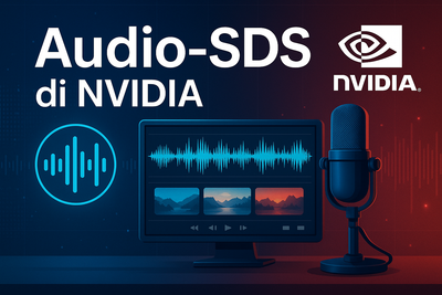 Audio-SDS: l’AI di NVIDIA che genera effetti sonori realistici da testo, video e immagini
