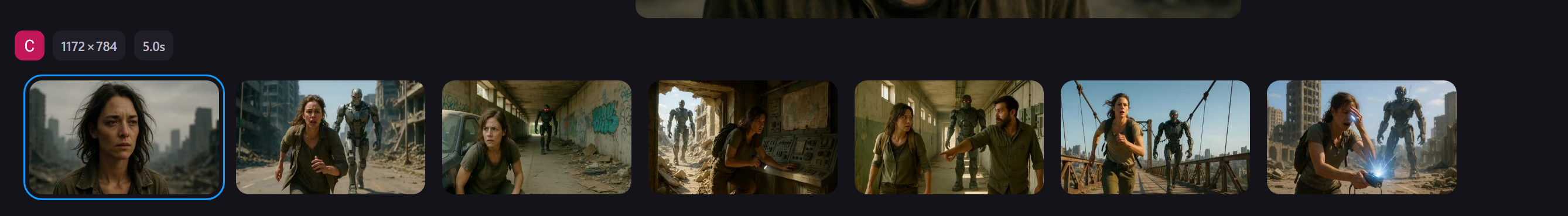 Story mode di Nim AI per creare Film Video con L'intelligenza Artificiale