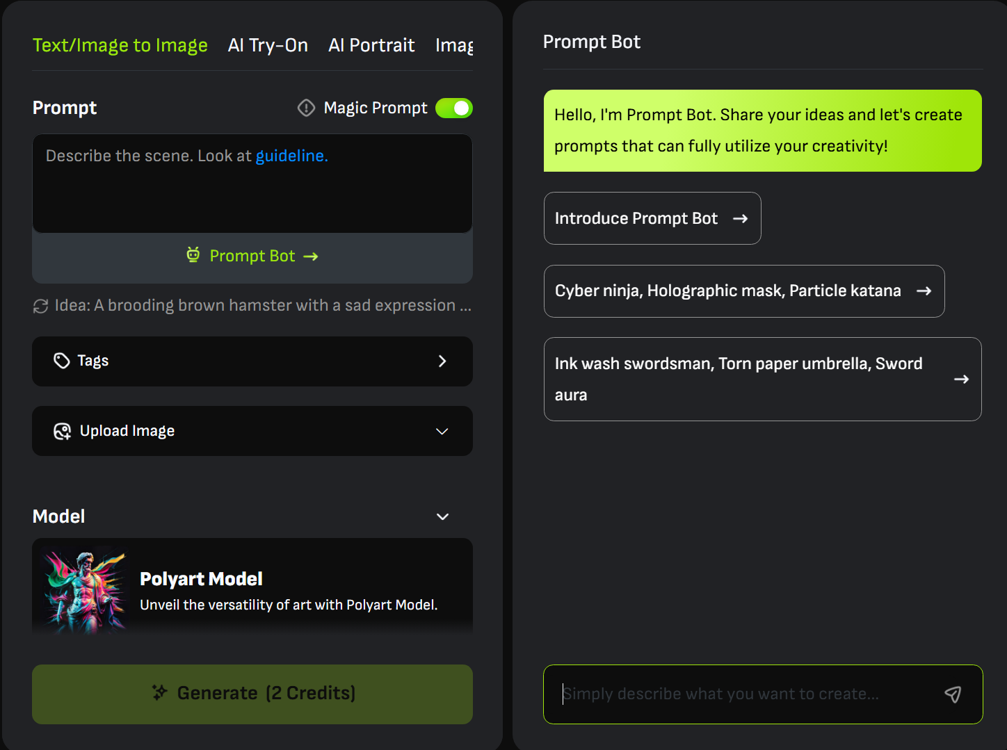 Vivago AI crea immagini gratis
