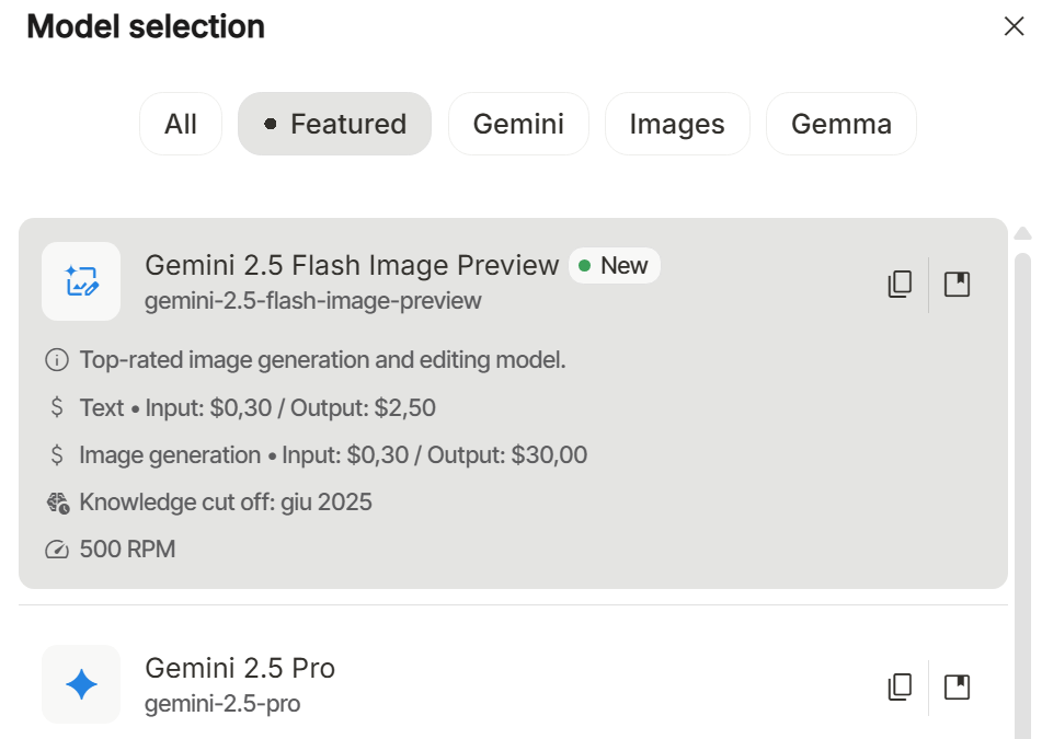 Google Gemini 2.5 Flash Image Preview