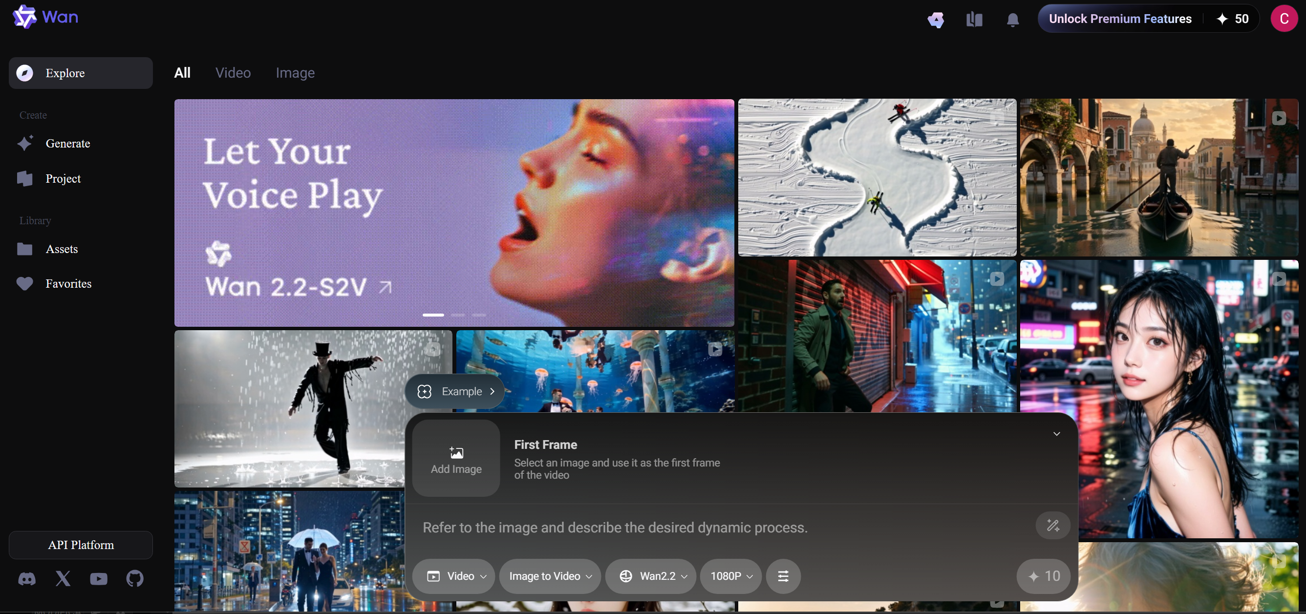 Wan 2.2 AI Editor video gratis