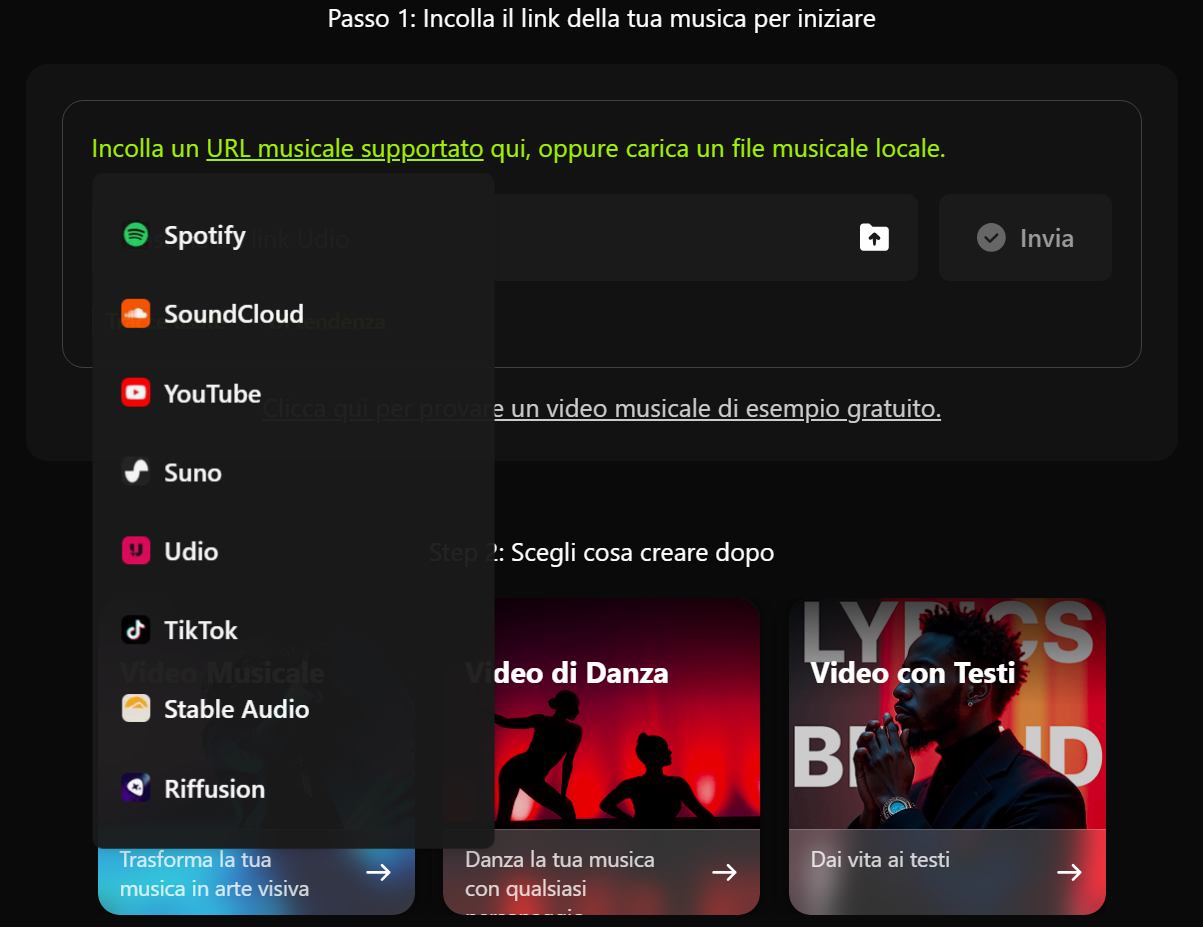 Freebeat AI VIDEO Musicali