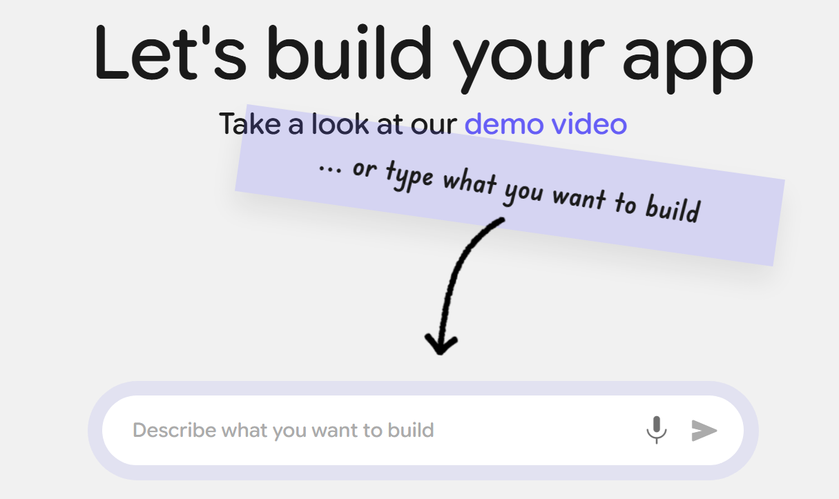 Google Opal AI Crea app da prompt