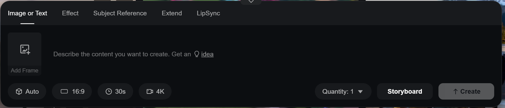 SkyReels AI Video in 4K editor