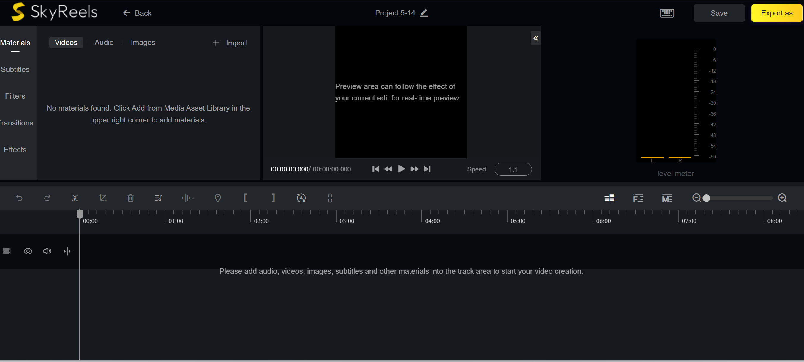Skyreels AI Video Editor