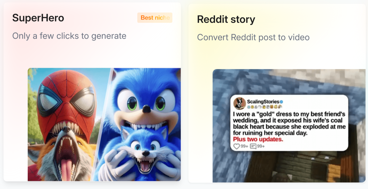 Short AI Reddit Story Video