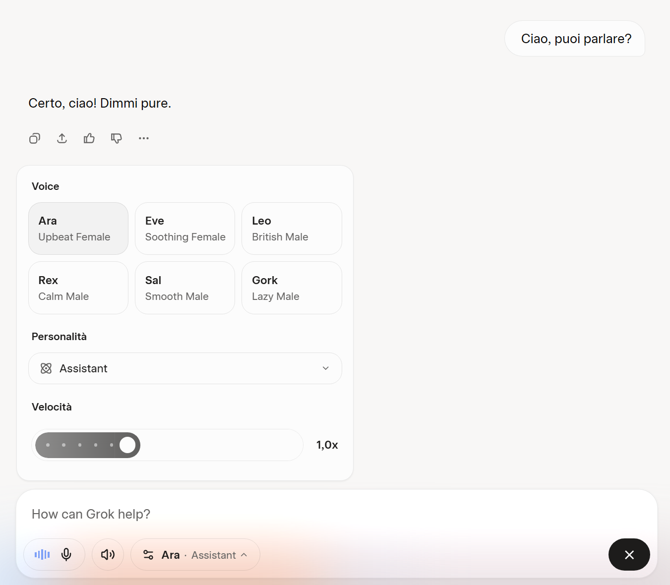 Grok 4 AI Voice mode