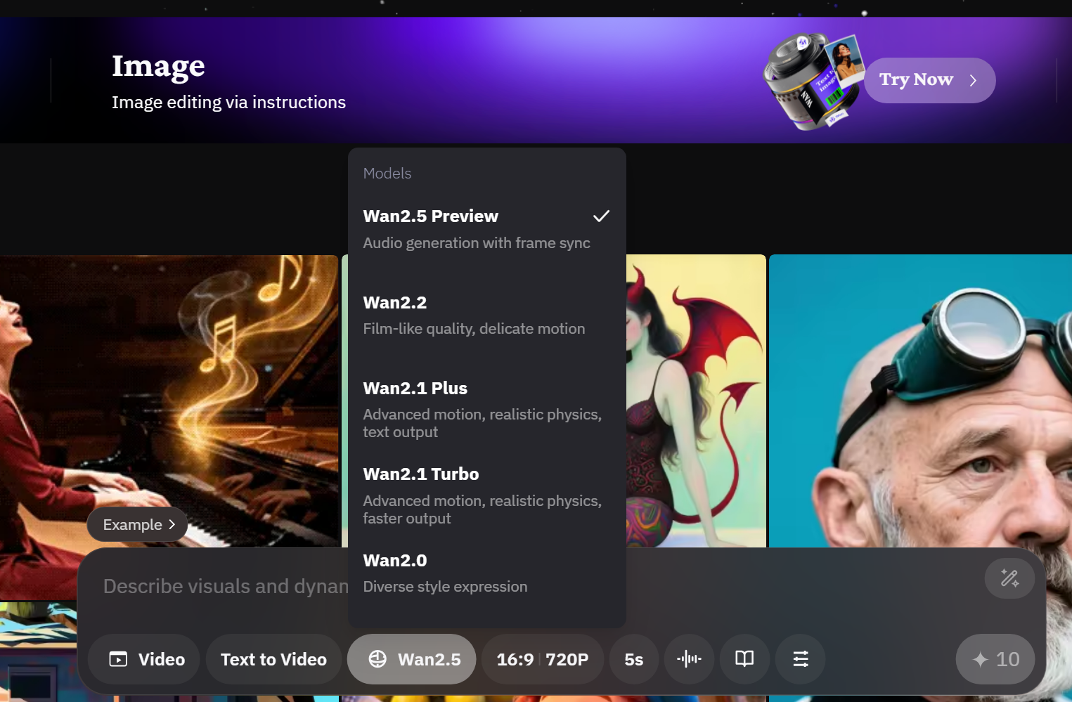 Wan 2.5 AI VIDEO Gratis con Lipsync Audio in Alta Qualità