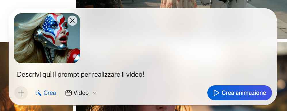 Meta AI image to video