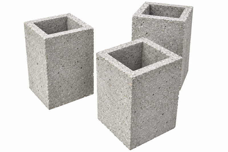 GARBAGE CONTAINERS/ASHTRAYS