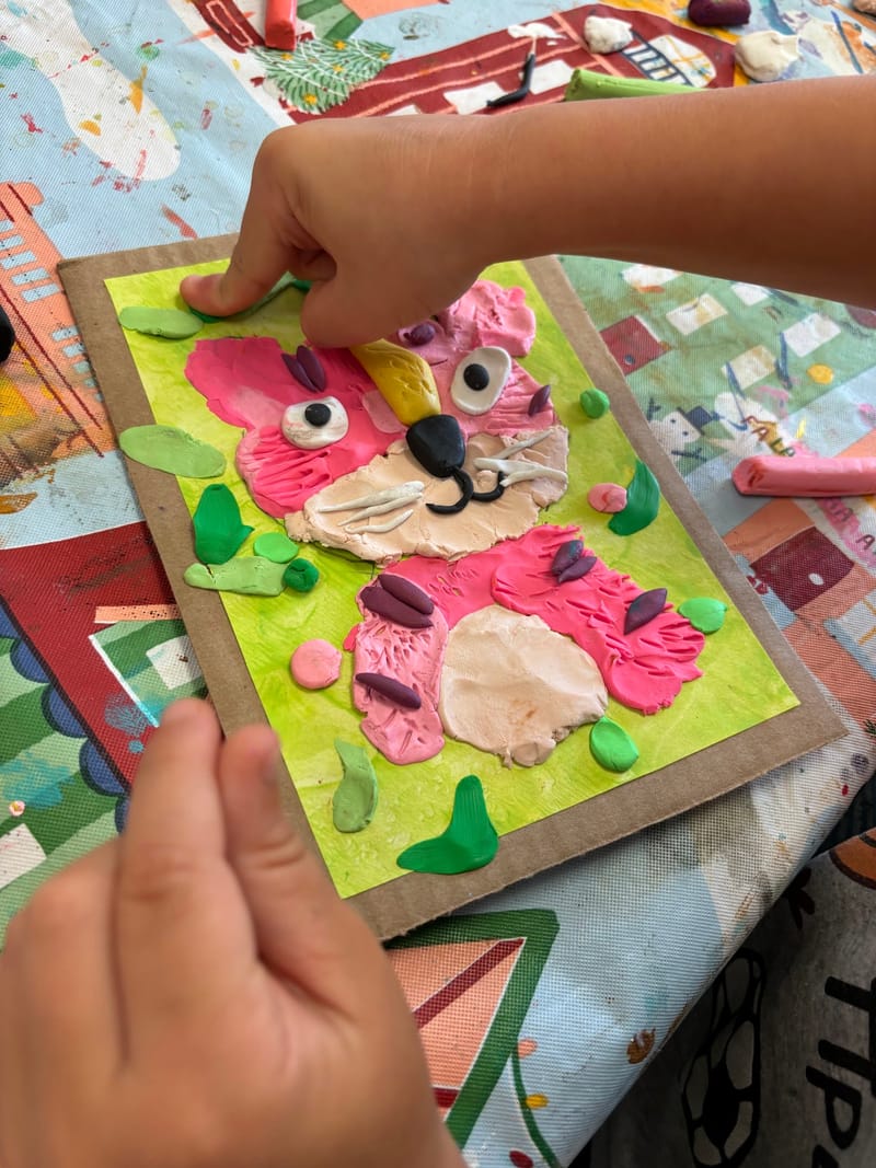 НОЯБРЬ. РИСОВАНИЕ + ЛЕПКА  по ВОСКРЕСЕНЬЯМ для детей от 6 до 9 лет (с 11:00 до 12:15)