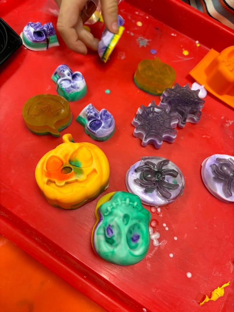 Halloween Season!  Хэллоуинское мыловарение