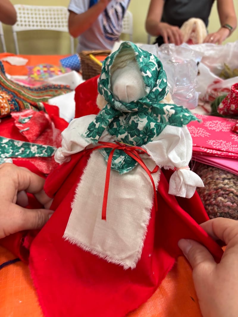 Тряпичные Куклы. Масленица. Школа 100 чудес