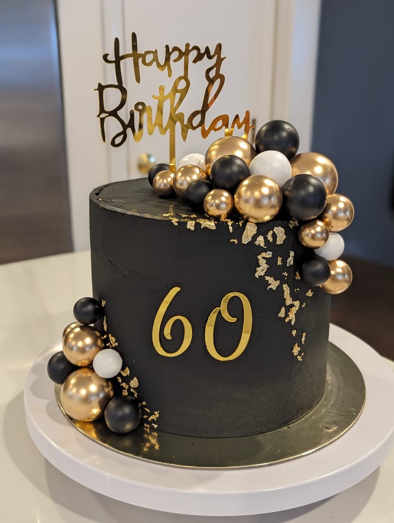 60th Birthday Cake
