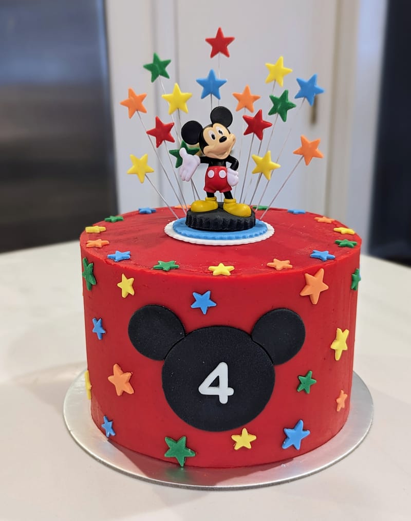 Mickey Mouse Cake