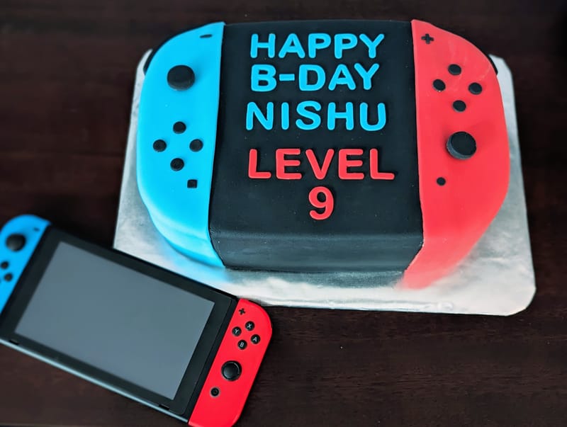 Nintendo Switch Cake