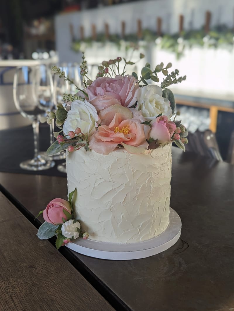 Floral Wedding Cake
