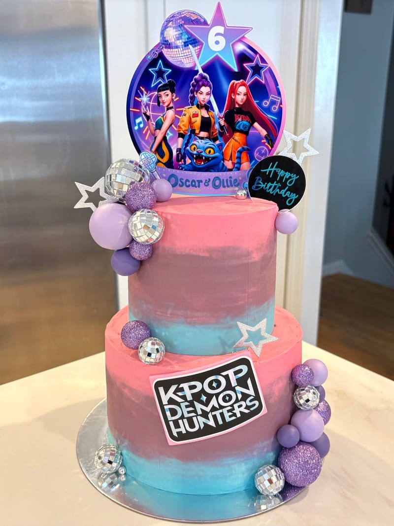 K Pop Demon Hunters Cake