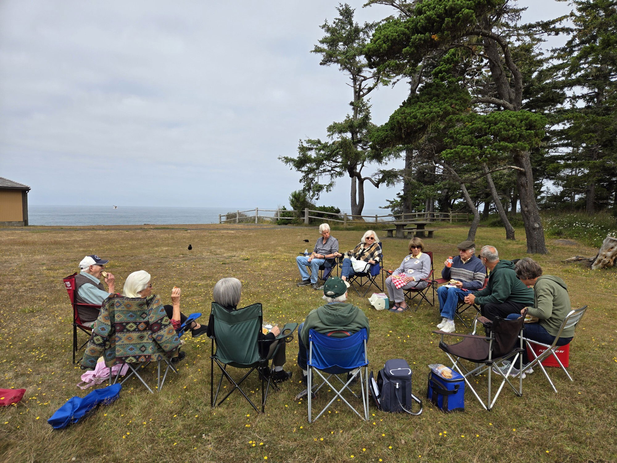 Picnic at Shore Acres State Park, August 10, 2024