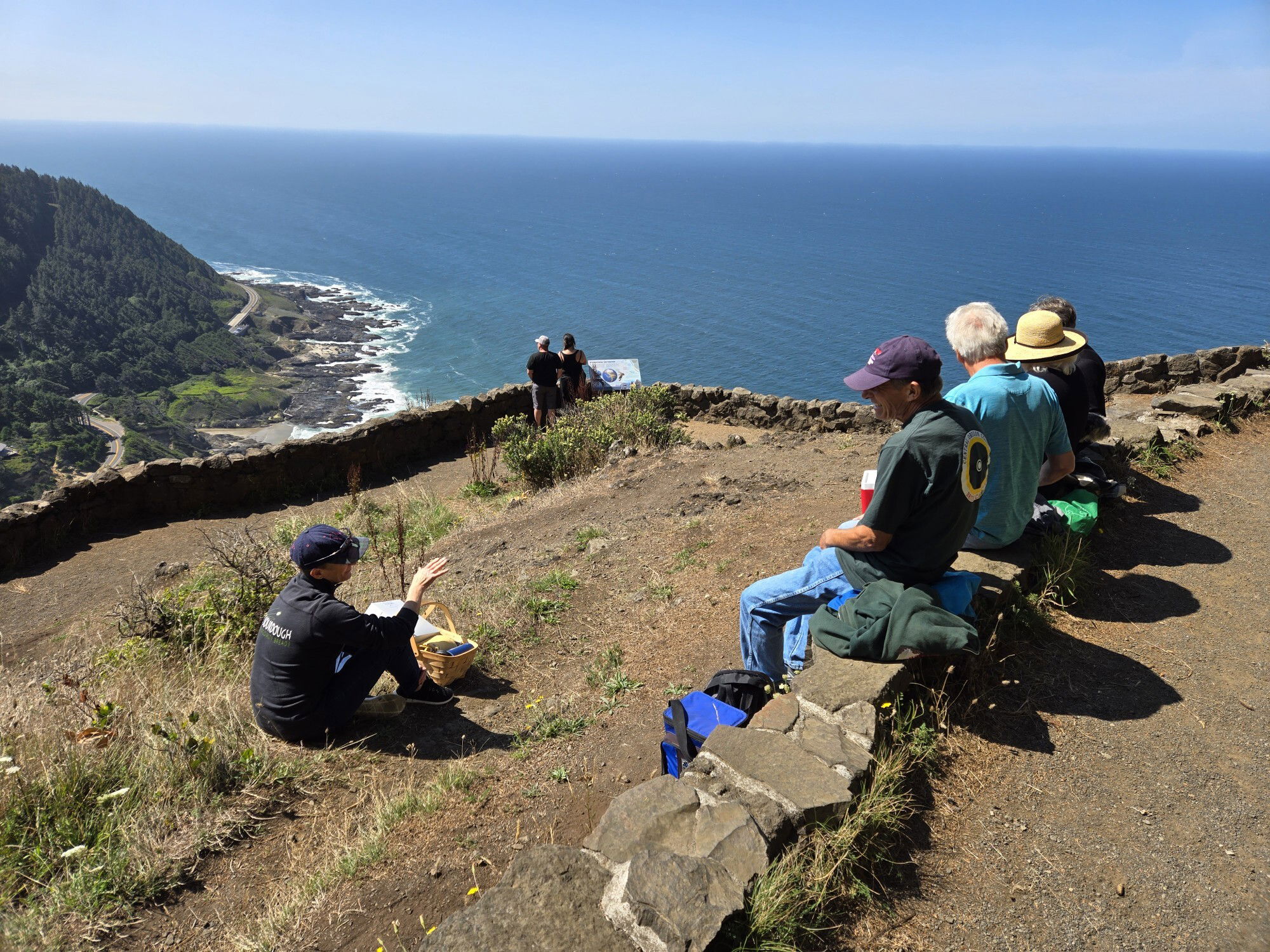 Cape Perpetua Summit Picnic, August 27th 2024