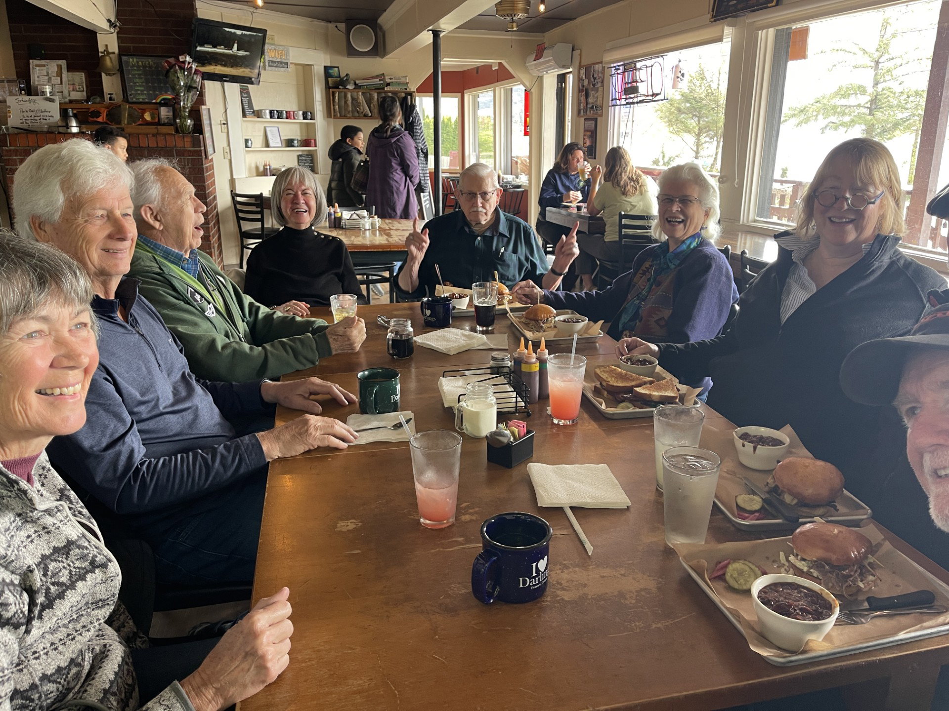 April 11, 2026 - Coastal Lakes drive-around and luncheon at Darlings Resort, north shore Lake Siltcoos.