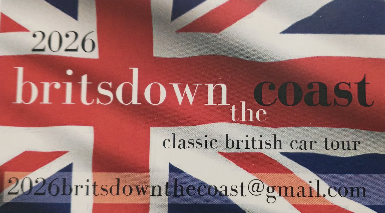 Canadian British Car Club Visit, Sept 10-14, 2026
